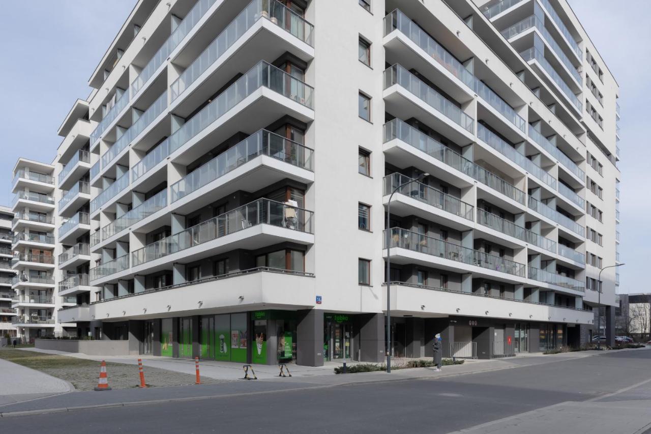 Arkadia Wola Apartment With Parking By Noclegi Renters Varsó Kültér fotó